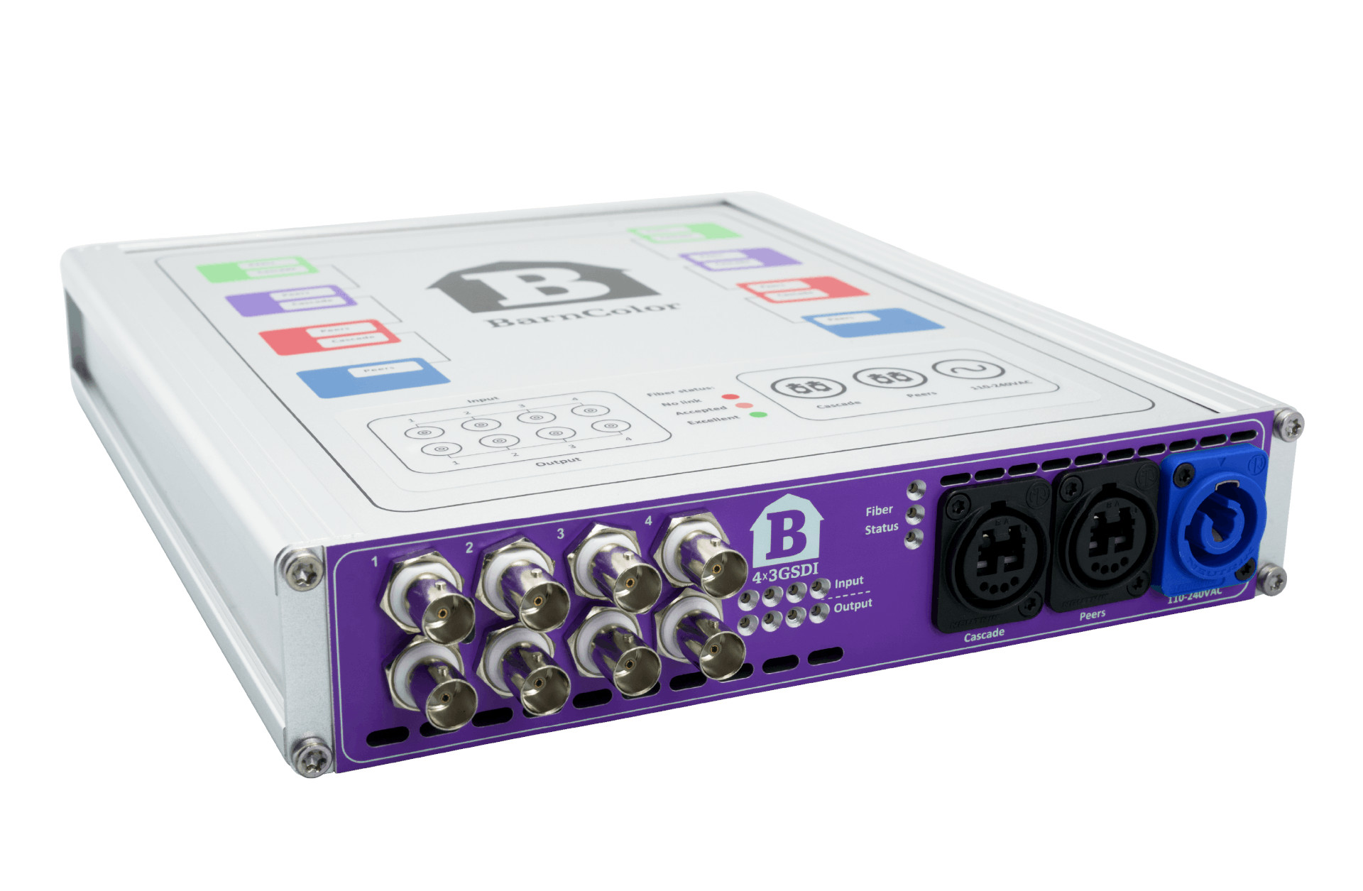BarnColor 4x3G-SDI Purple