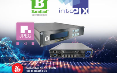 intoPIX JPEG XS powers Barnfind BarnPalette Flow-XS  for next-generation broadcast workflows
